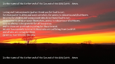 Friday 1st May Prayer for Friday 1st May
