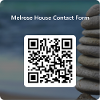 Melrose house contact form QR code